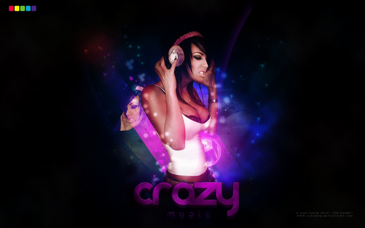 1280x800 Crazy Music wallpaper, music and dance wallpapers