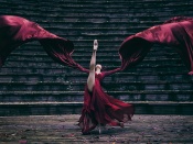 The scarlet ballerina