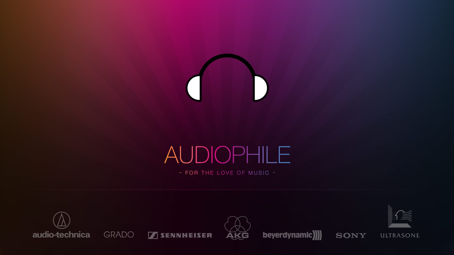Audiophile HD and Wide Wallpapers