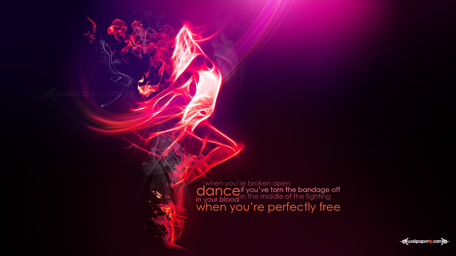 Dancing With Fire  HD and Wide Wallpapers