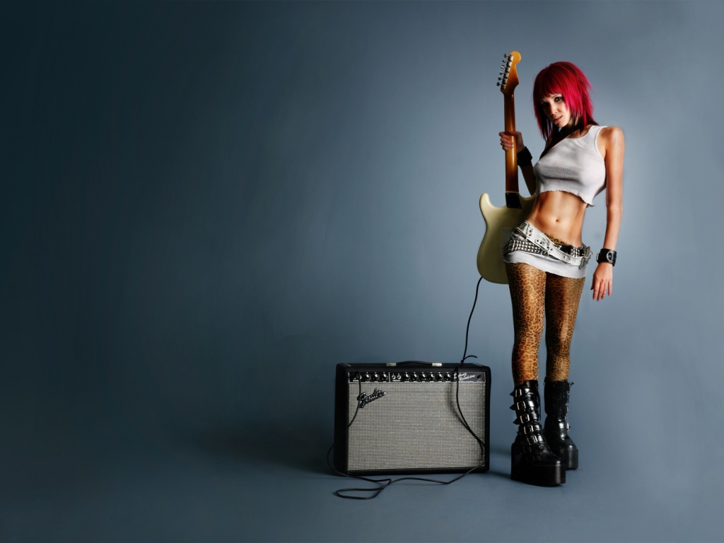 Hot RockGirl HD and Wide Wallpapers