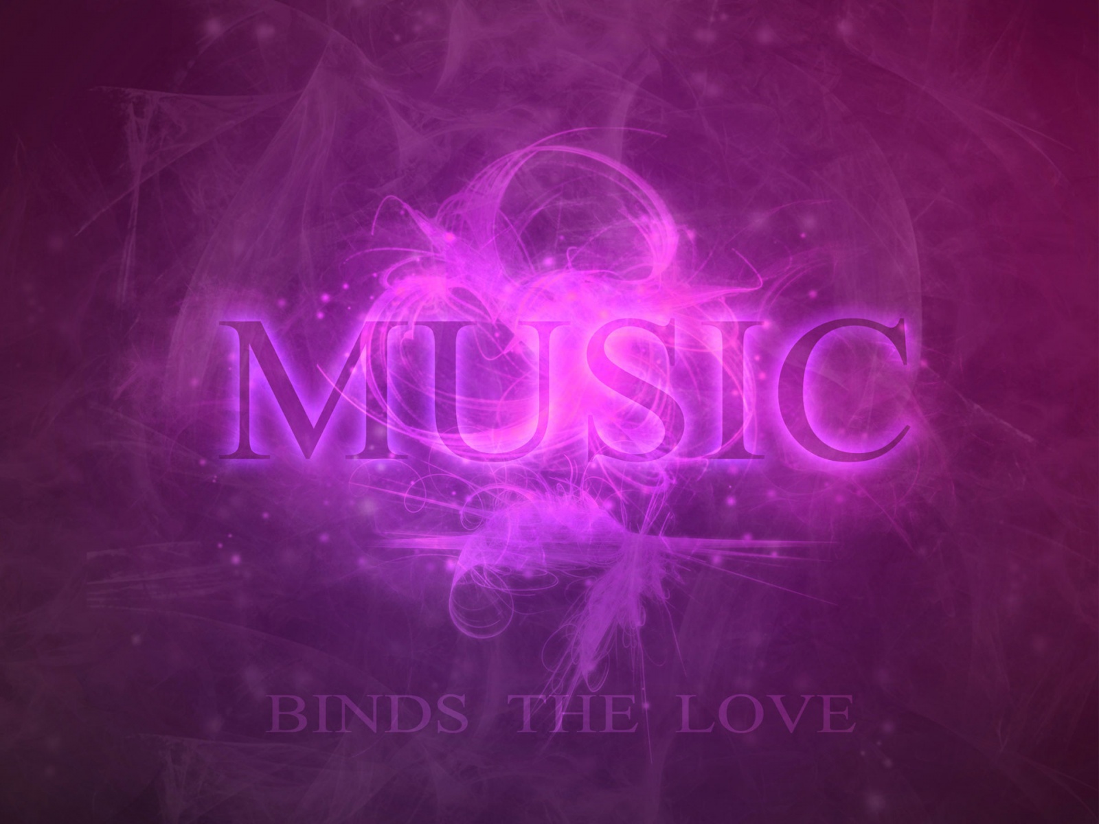 Music Binds The Love HD and Wide Wallpapers