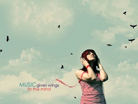 Music Gives Wings (click to view)