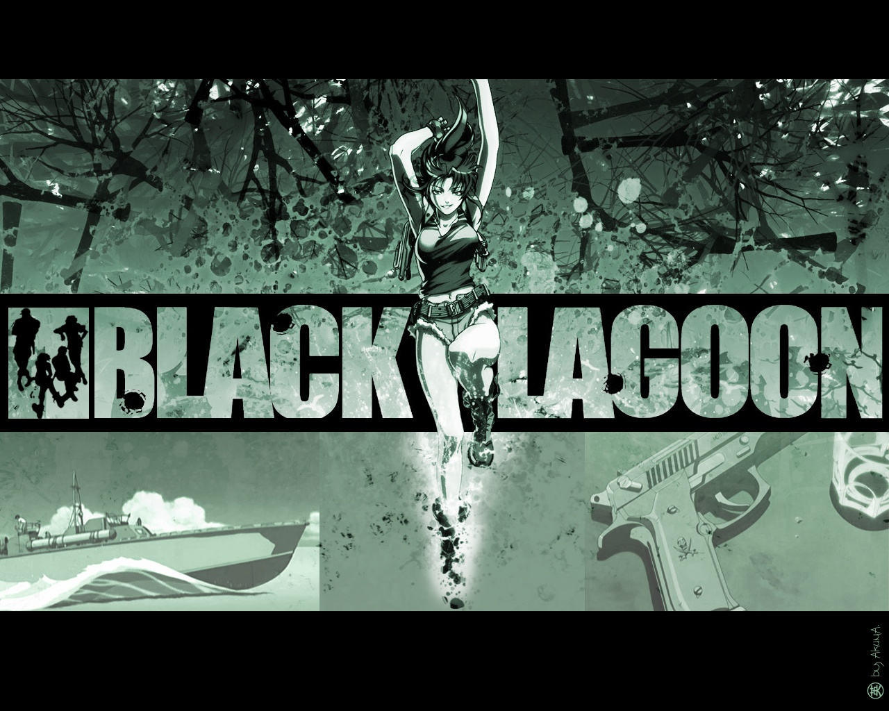 Black lagoon anime HD and Wide Wallpapers