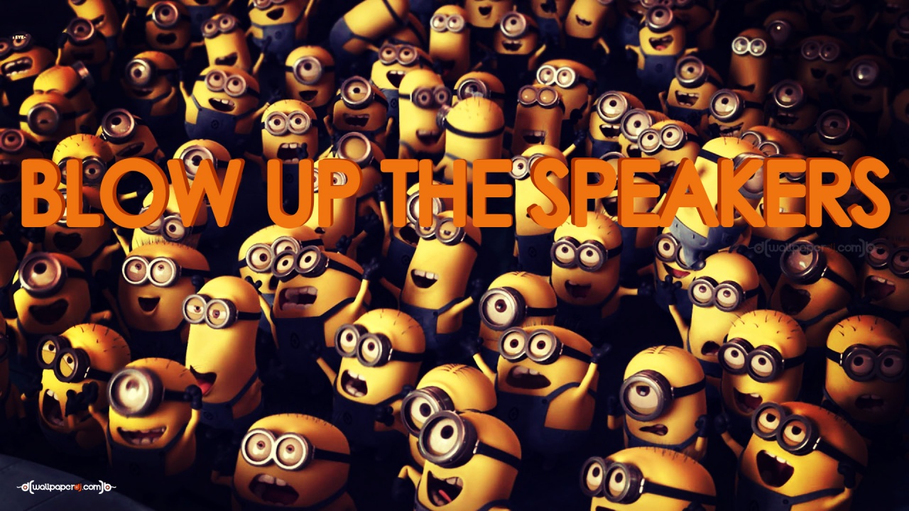 Blow Up The Speakers HD and Wide Wallpapers