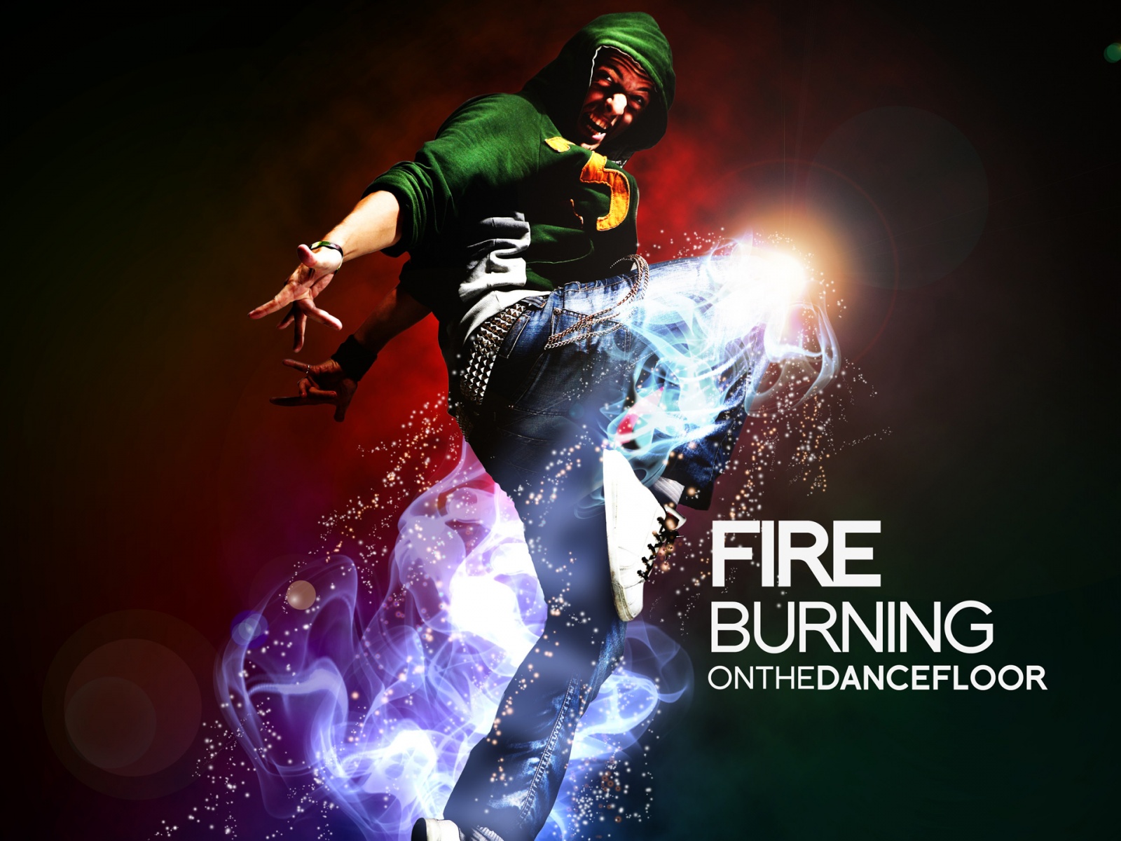 Fire Burnin On The Dancefloor HD and Wide Wallpapers