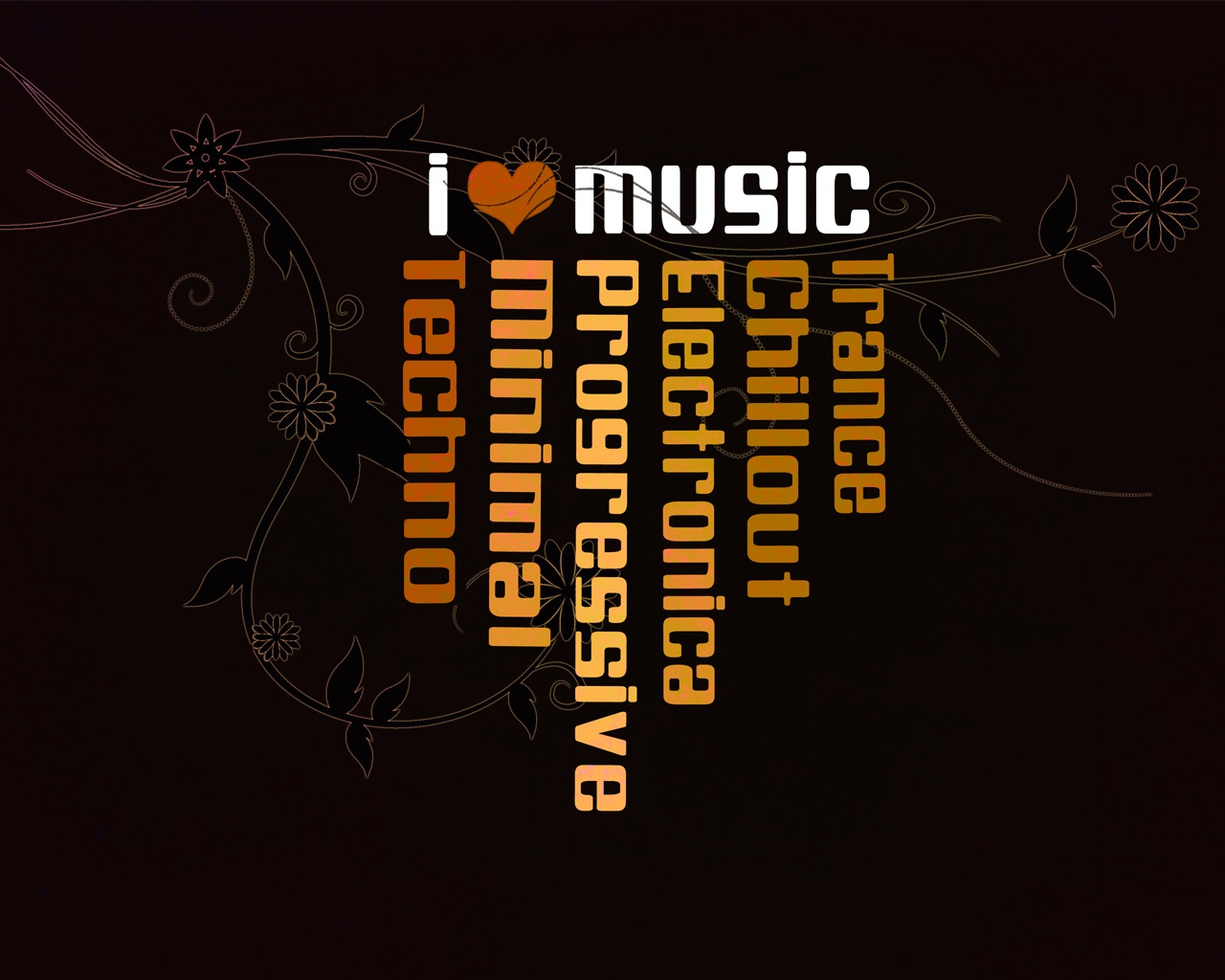 I Heart Music HD and Wide Wallpapers