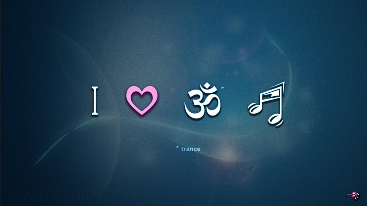 I Love Trance Music HD and Wide Wallpapers