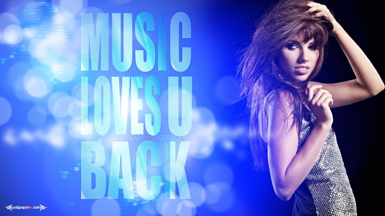 Music Loves You Back HD and Wide Wallpapers