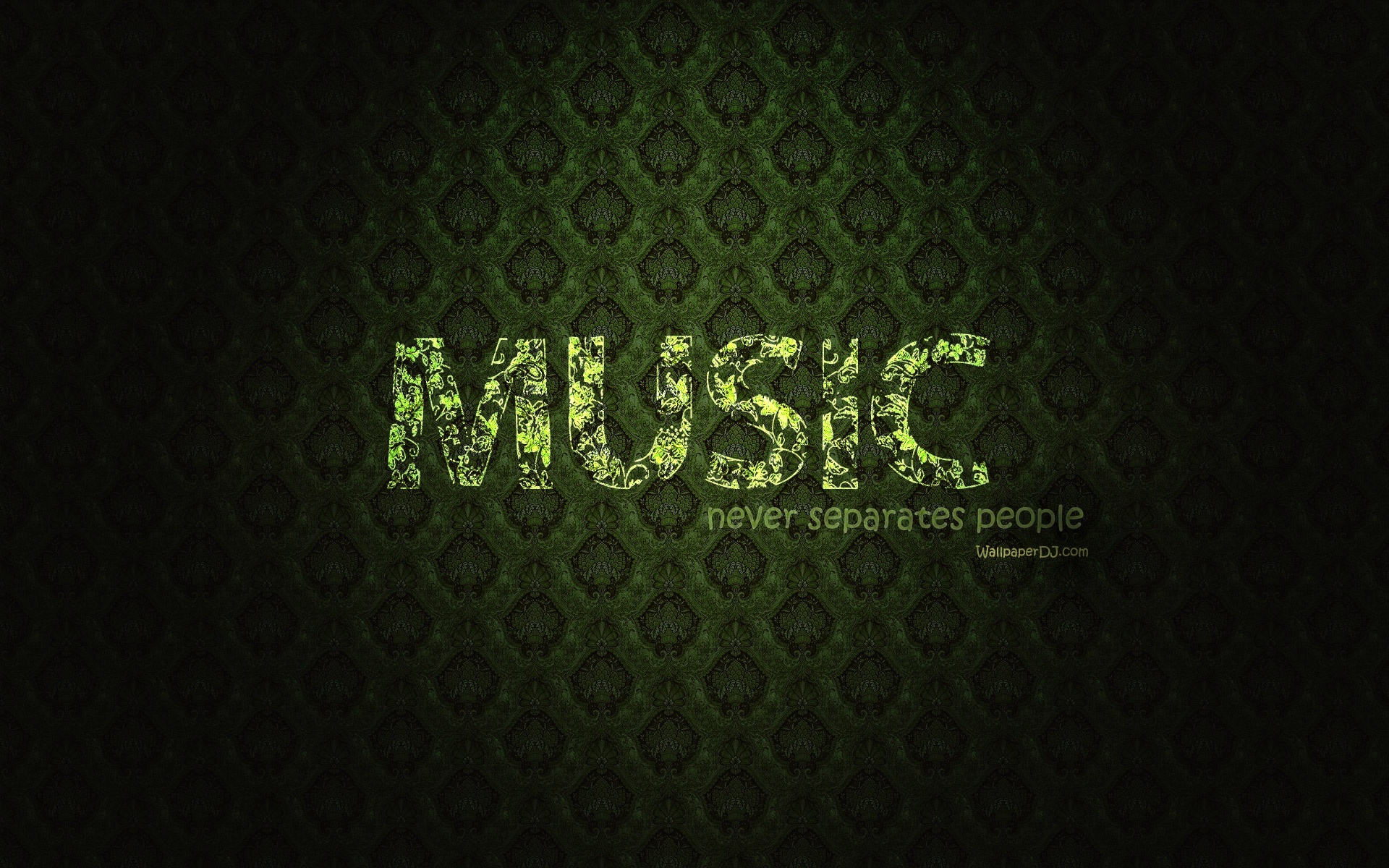 Music Never Separates People HD and Wide Wallpapers