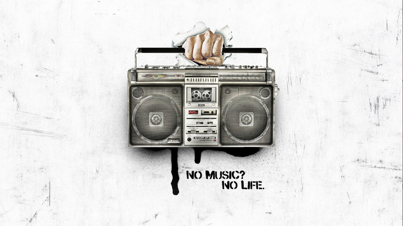 No Music, No Life HD and Wide Wallpapers