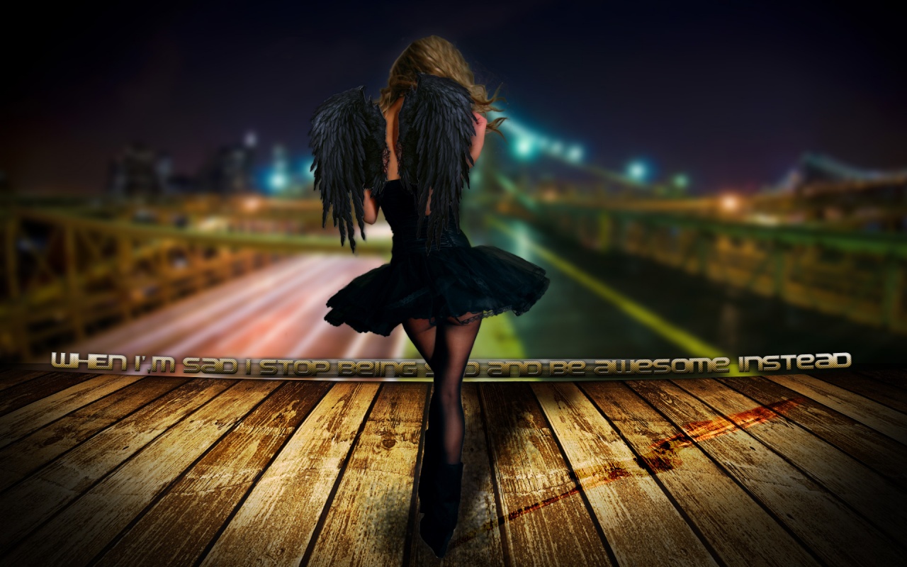 1280x800 The Black Angel wallpaper, music and dance wallpapers