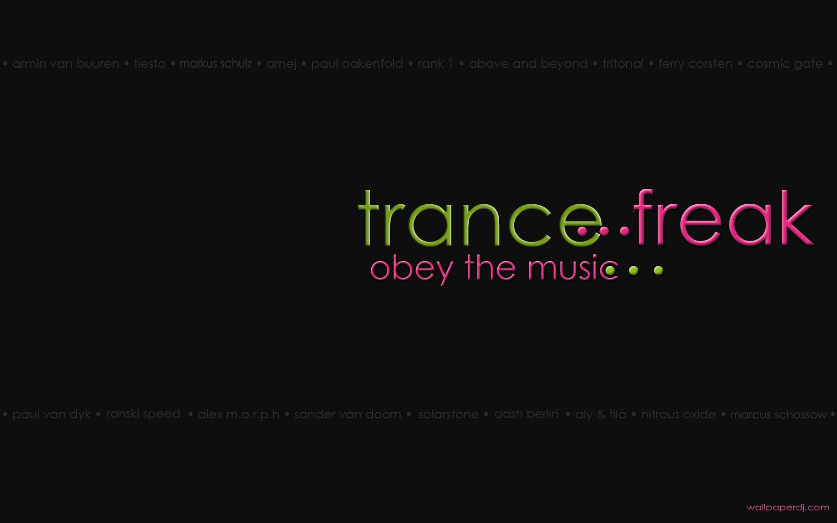 Trance Freak HD and Wide Wallpapers