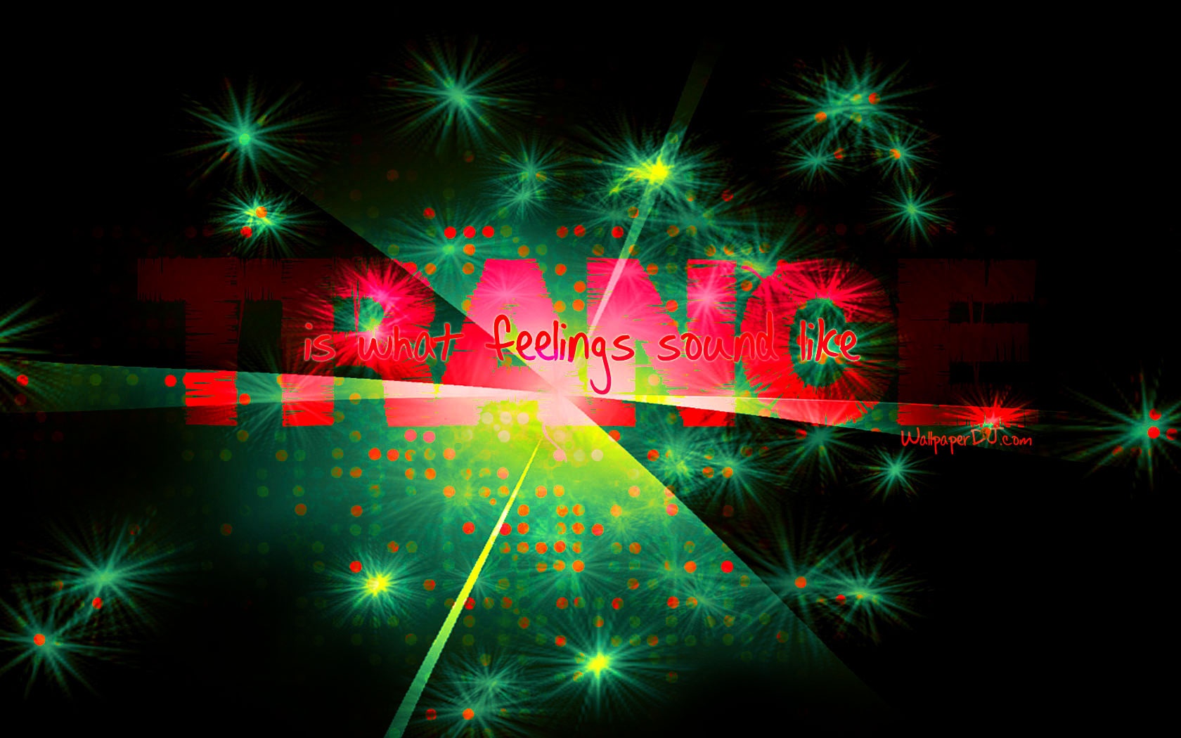 Trance Music Feelings HD and Wide Wallpapers