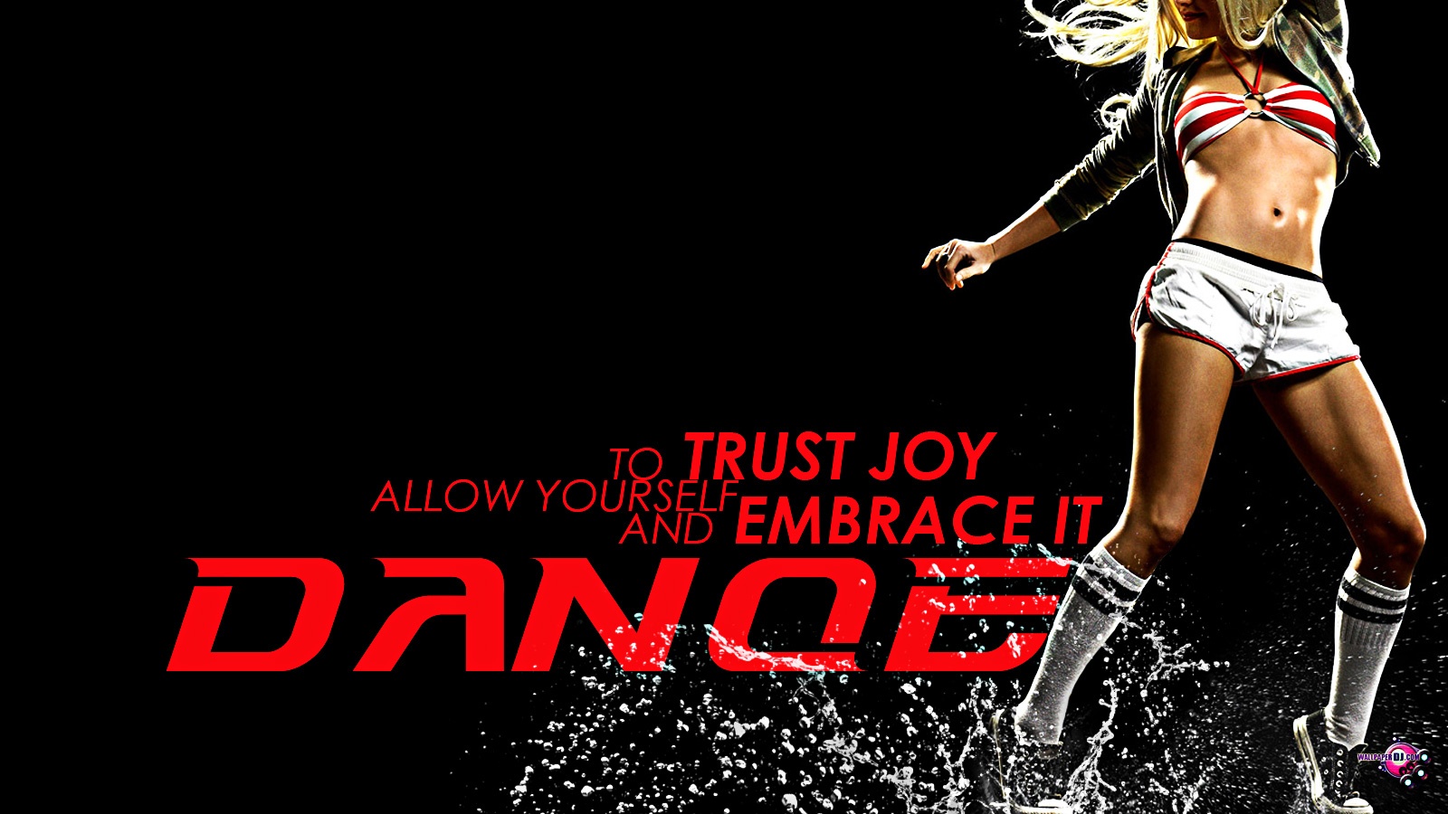 Trust Joy & Embrace It HD and Wide Wallpapers